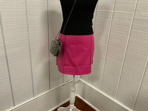 ee:some  Pleather Pencil Skirt