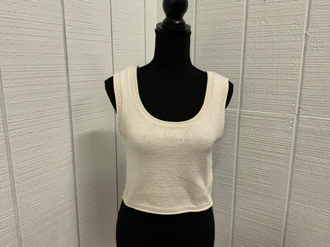 By Together Ivory Sweater Tank Top