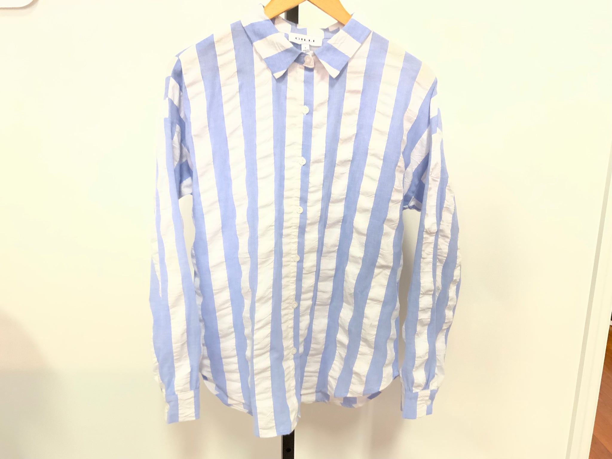 Gilli Long Sleeve Stripe Shirt Top