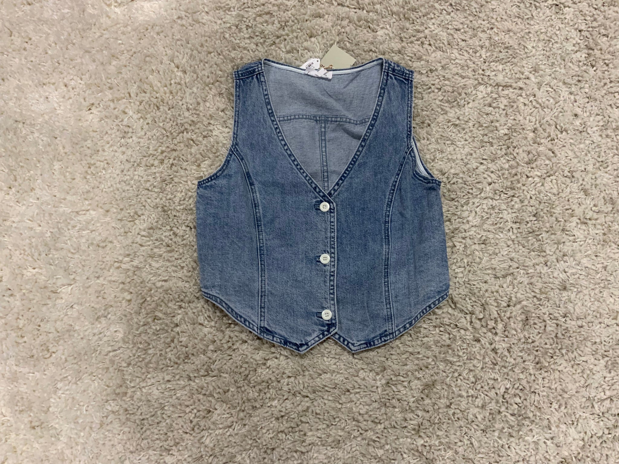 ee:some Mineral Denim Vest