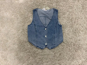 ee:some Mineral Denim Vest