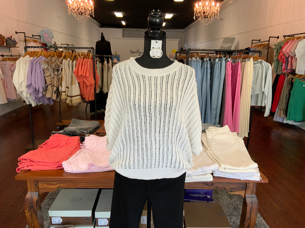 ee:some Loose Fit Dolman Sleeve Top