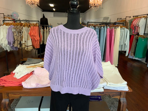ee:some Loose Fit Dolman Sleeve Top