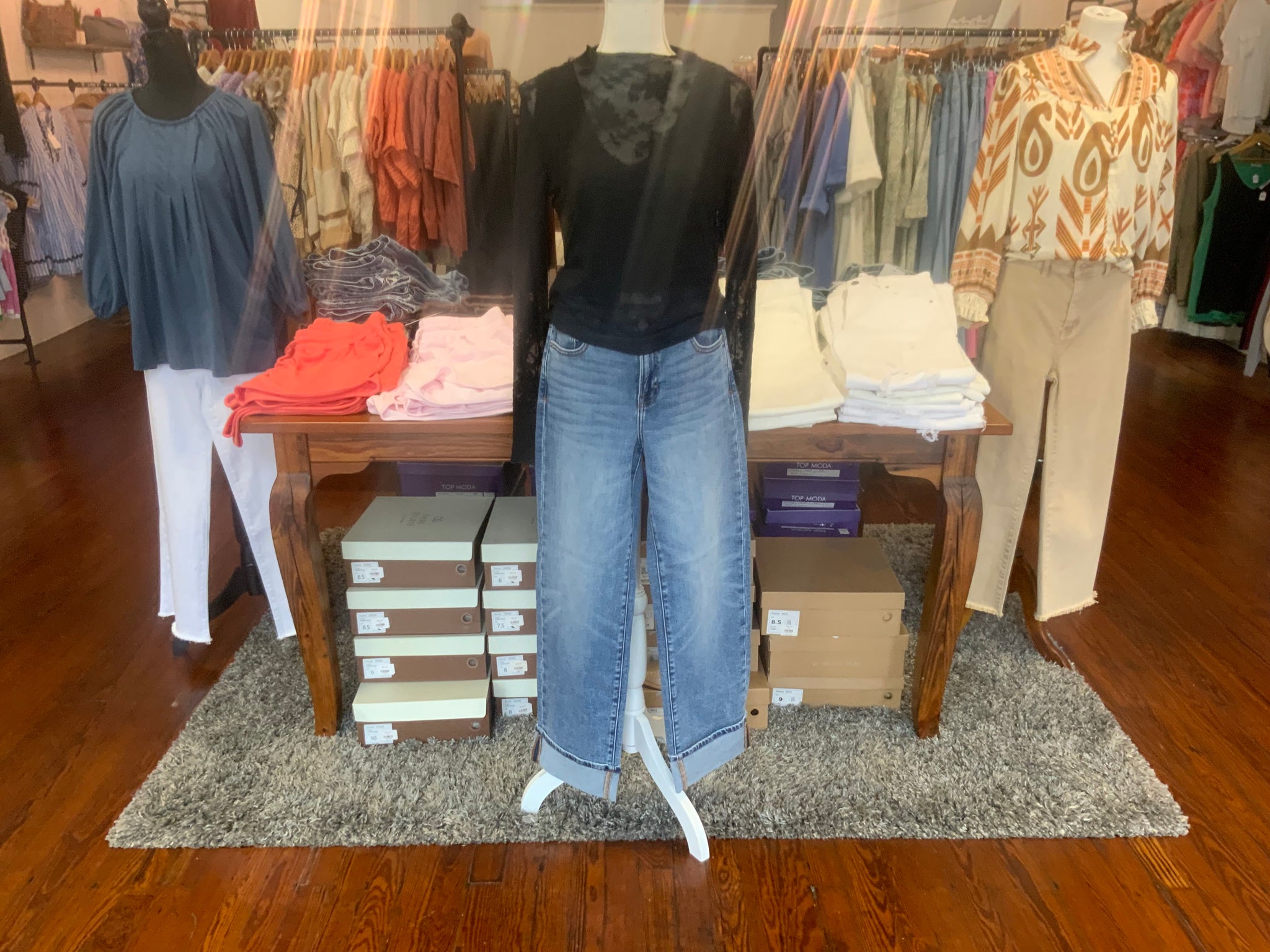 Hidden Ella Mid Rise Classic Straight