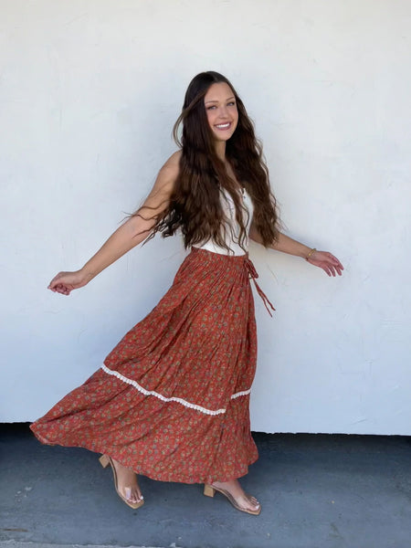 PREORDER: Hippie Chic Skirt In Three Colors